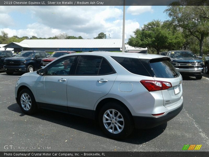 Silver Ice Metallic / Medium Ash Gray 2019 Chevrolet Equinox LS