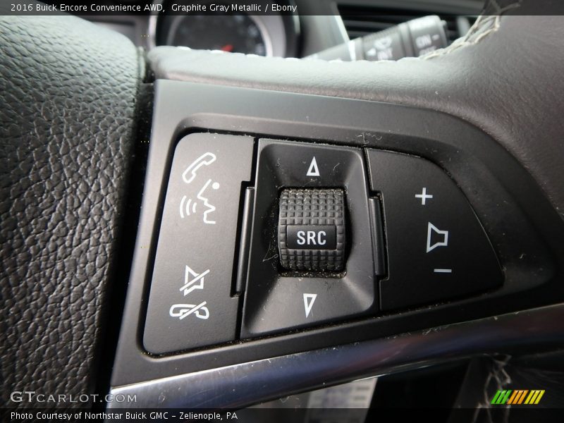 Graphite Gray Metallic / Ebony 2016 Buick Encore Convenience AWD