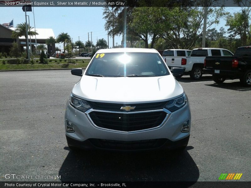 Silver Ice Metallic / Medium Ash Gray 2019 Chevrolet Equinox LS