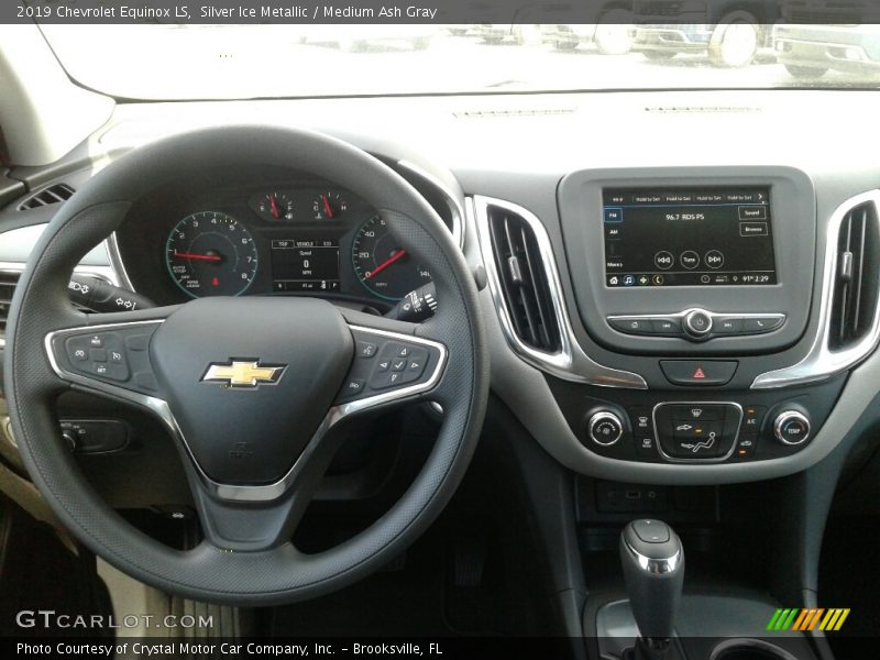 Silver Ice Metallic / Medium Ash Gray 2019 Chevrolet Equinox LS