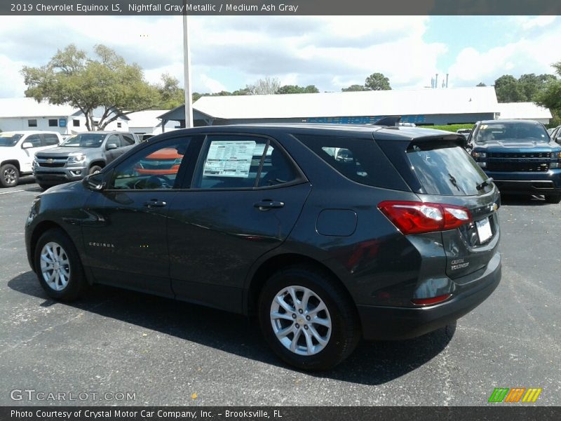 Nightfall Gray Metallic / Medium Ash Gray 2019 Chevrolet Equinox LS
