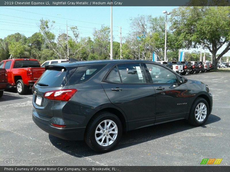 Nightfall Gray Metallic / Medium Ash Gray 2019 Chevrolet Equinox LS