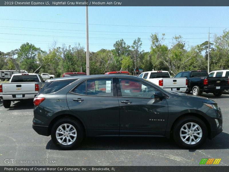 Nightfall Gray Metallic / Medium Ash Gray 2019 Chevrolet Equinox LS