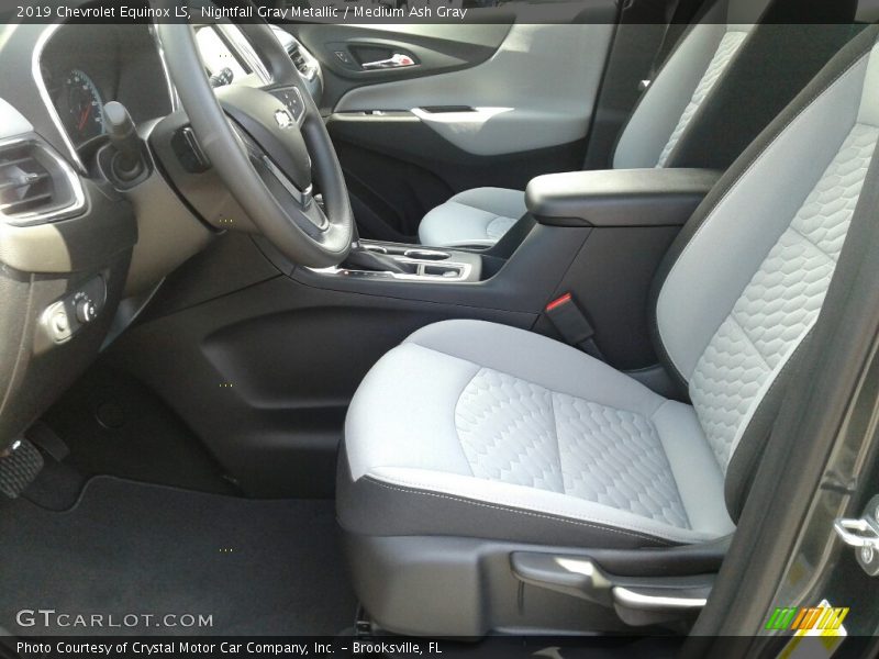 Nightfall Gray Metallic / Medium Ash Gray 2019 Chevrolet Equinox LS