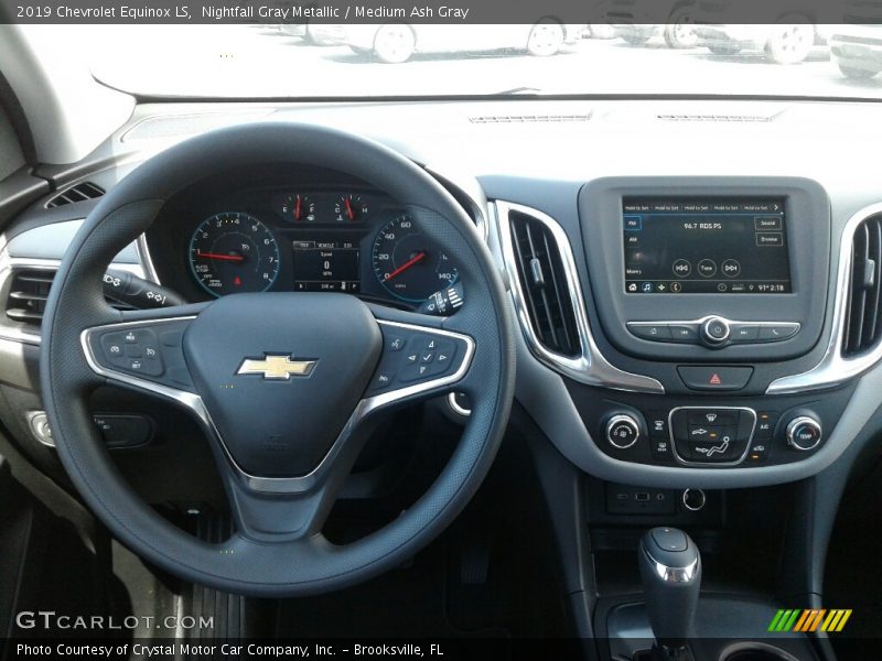 Nightfall Gray Metallic / Medium Ash Gray 2019 Chevrolet Equinox LS