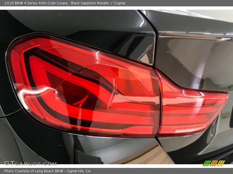 Black Sapphire Metallic / Cognac 2019 BMW 4 Series 440i Gran Coupe