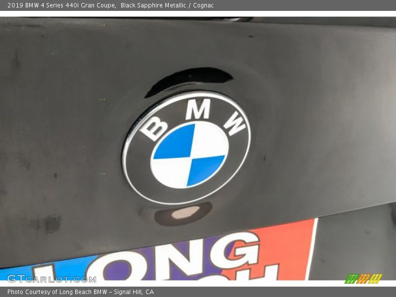 Black Sapphire Metallic / Cognac 2019 BMW 4 Series 440i Gran Coupe