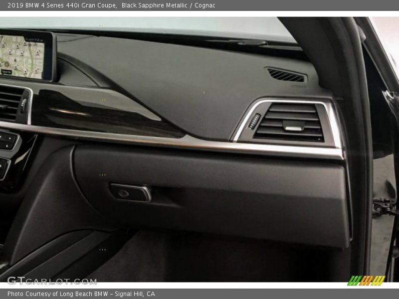 Black Sapphire Metallic / Cognac 2019 BMW 4 Series 440i Gran Coupe