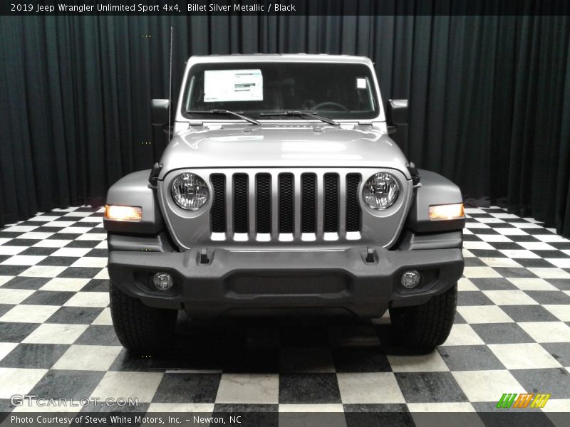 Billet Silver Metallic / Black 2019 Jeep Wrangler Unlimited Sport 4x4