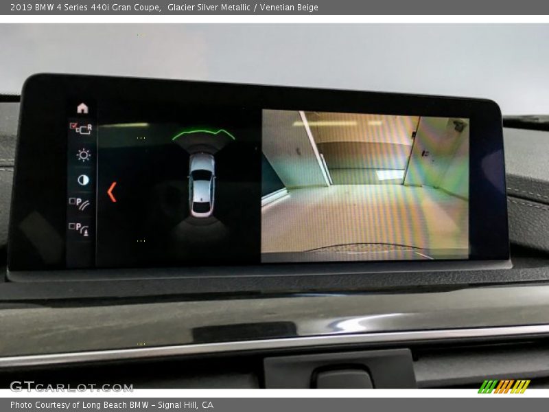 Glacier Silver Metallic / Venetian Beige 2019 BMW 4 Series 440i Gran Coupe