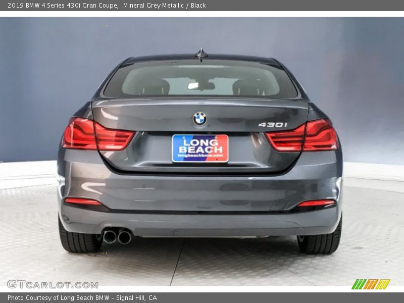 Mineral Grey Metallic / Black 2019 BMW 4 Series 430i Gran Coupe