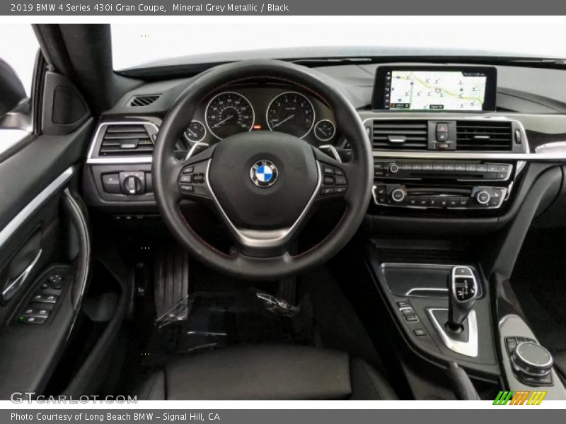 Mineral Grey Metallic / Black 2019 BMW 4 Series 430i Gran Coupe
