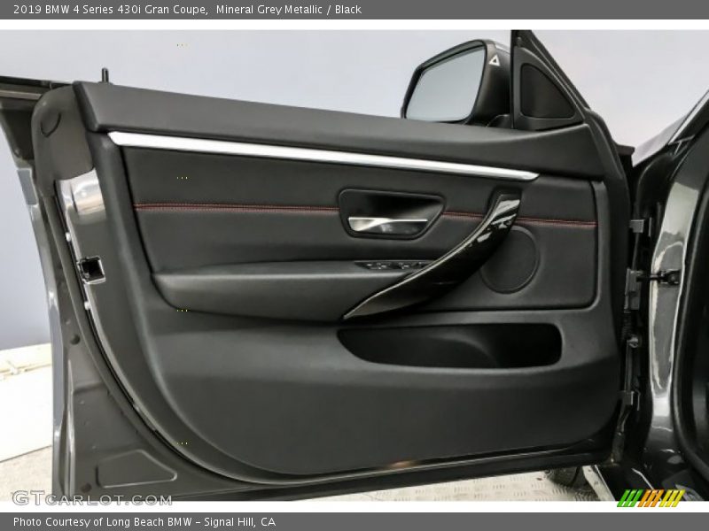 Mineral Grey Metallic / Black 2019 BMW 4 Series 430i Gran Coupe