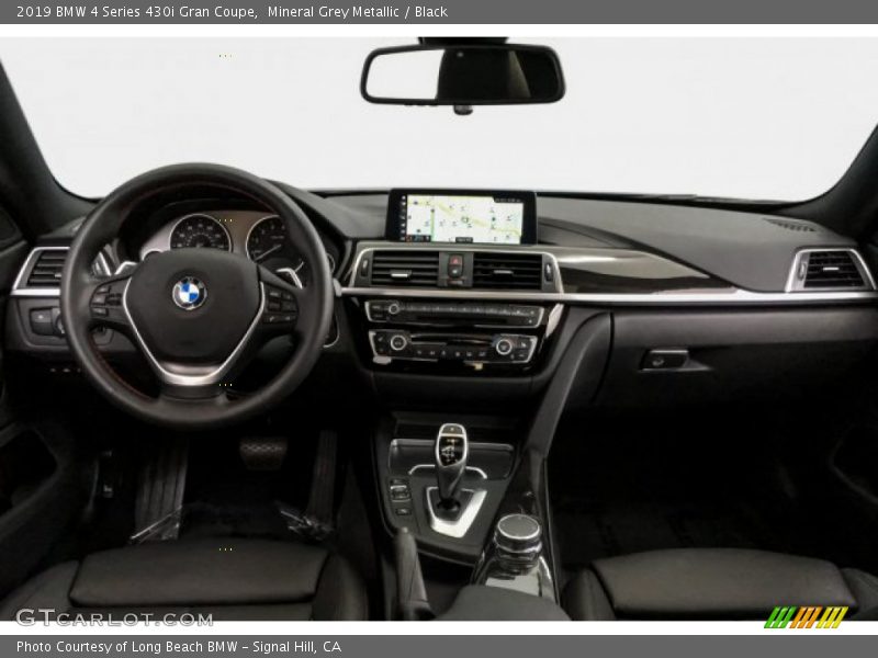 Mineral Grey Metallic / Black 2019 BMW 4 Series 430i Gran Coupe