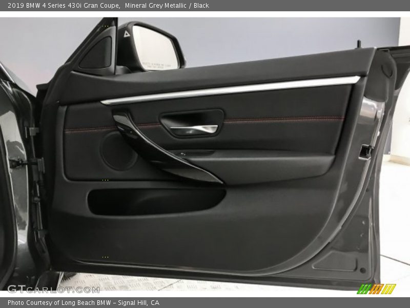 Mineral Grey Metallic / Black 2019 BMW 4 Series 430i Gran Coupe