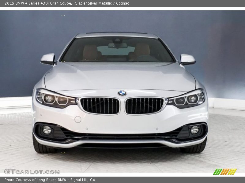 Glacier Silver Metallic / Cognac 2019 BMW 4 Series 430i Gran Coupe