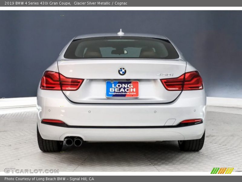 Glacier Silver Metallic / Cognac 2019 BMW 4 Series 430i Gran Coupe