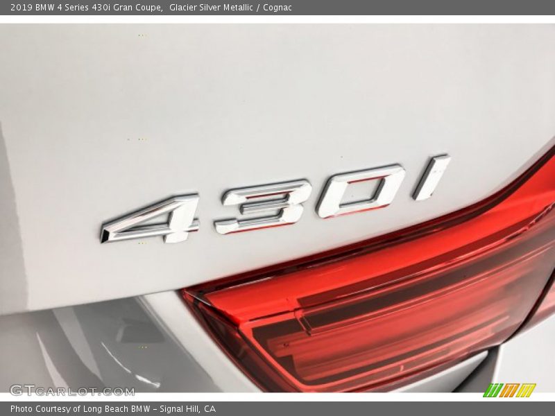 Glacier Silver Metallic / Cognac 2019 BMW 4 Series 430i Gran Coupe
