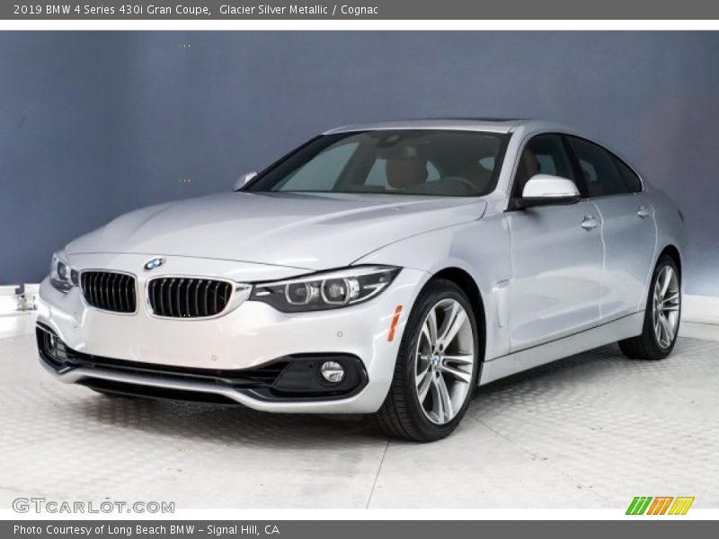 Glacier Silver Metallic / Cognac 2019 BMW 4 Series 430i Gran Coupe