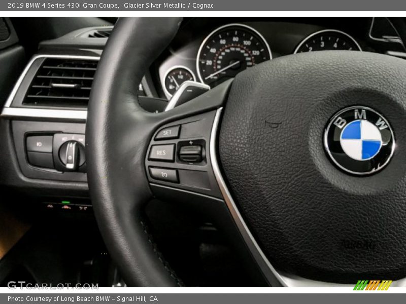 Glacier Silver Metallic / Cognac 2019 BMW 4 Series 430i Gran Coupe