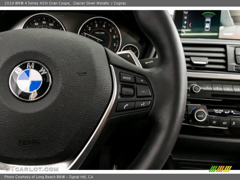 Glacier Silver Metallic / Cognac 2019 BMW 4 Series 430i Gran Coupe