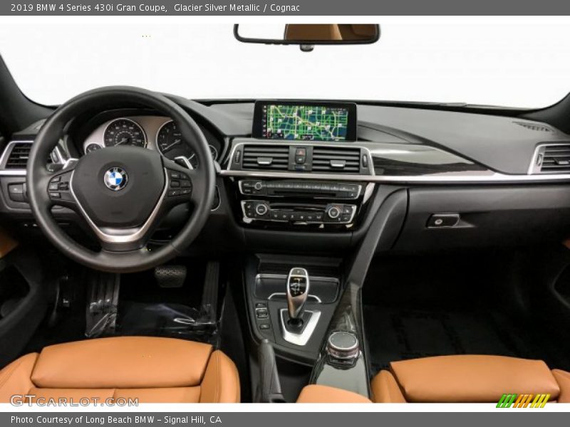 Glacier Silver Metallic / Cognac 2019 BMW 4 Series 430i Gran Coupe