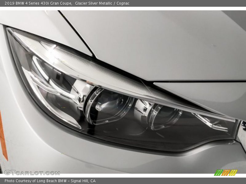 Glacier Silver Metallic / Cognac 2019 BMW 4 Series 430i Gran Coupe