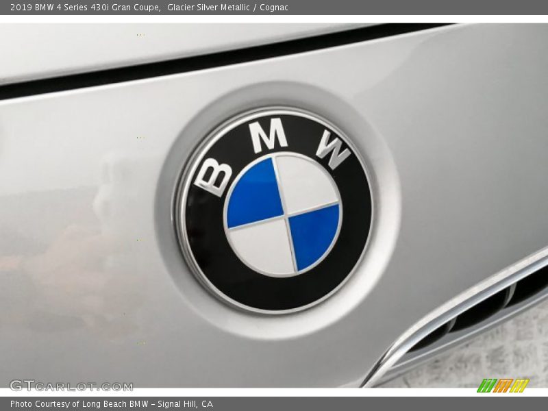 Glacier Silver Metallic / Cognac 2019 BMW 4 Series 430i Gran Coupe