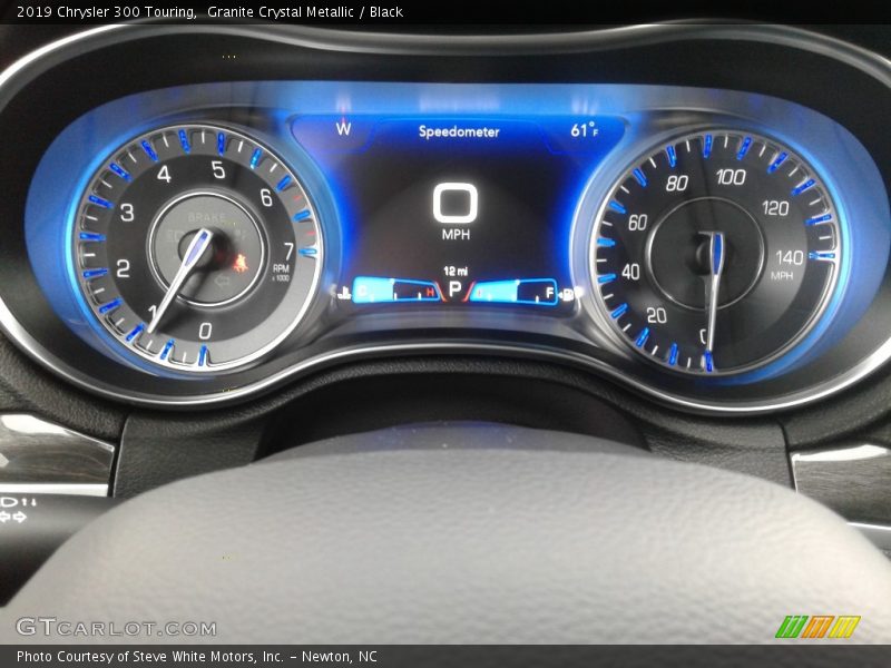 Granite Crystal Metallic / Black 2019 Chrysler 300 Touring
