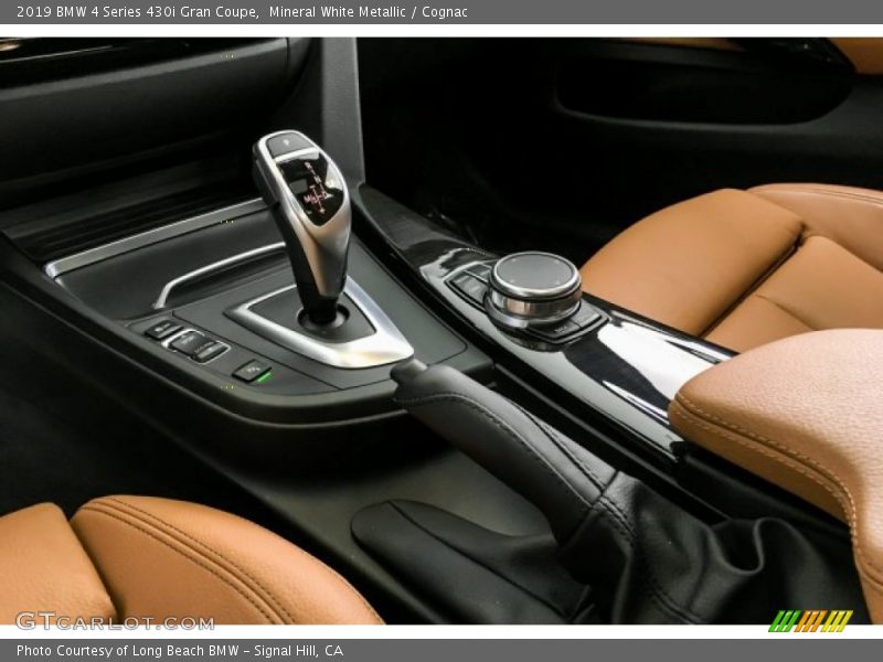 Mineral White Metallic / Cognac 2019 BMW 4 Series 430i Gran Coupe