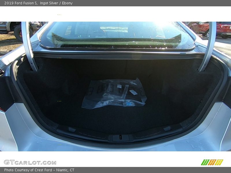 Ingot Silver / Ebony 2019 Ford Fusion S