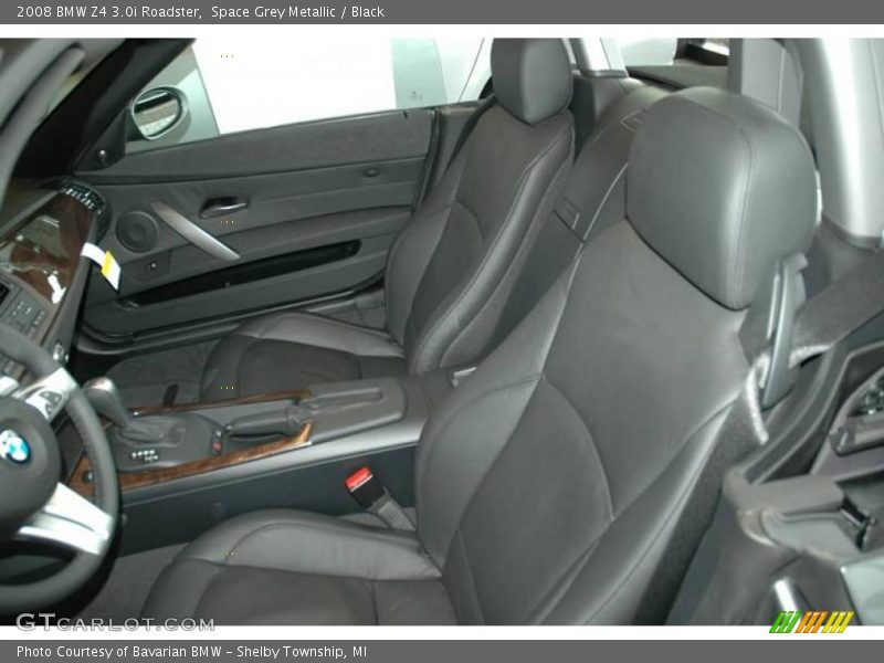 Space Grey Metallic / Black 2008 BMW Z4 3.0i Roadster
