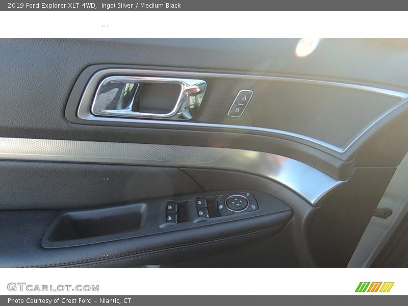 Ingot Silver / Medium Black 2019 Ford Explorer XLT 4WD