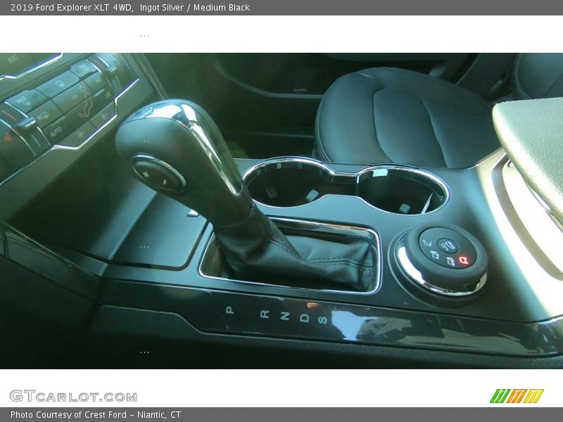 Ingot Silver / Medium Black 2019 Ford Explorer XLT 4WD
