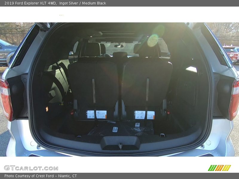 Ingot Silver / Medium Black 2019 Ford Explorer XLT 4WD