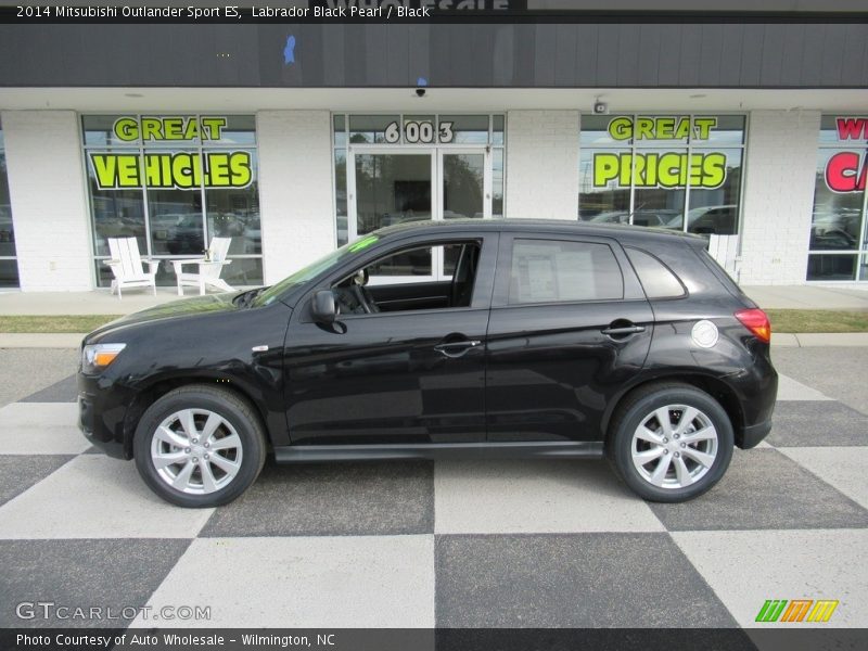 Labrador Black Pearl / Black 2014 Mitsubishi Outlander Sport ES