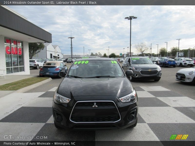 Labrador Black Pearl / Black 2014 Mitsubishi Outlander Sport ES