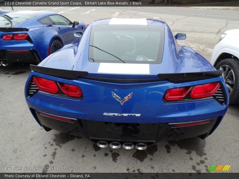 Elkhart Lake Blue Metallic / Black 2019 Chevrolet Corvette Grand Sport Coupe