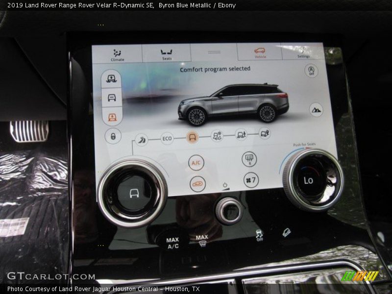 Byron Blue Metallic / Ebony 2019 Land Rover Range Rover Velar R-Dynamic SE