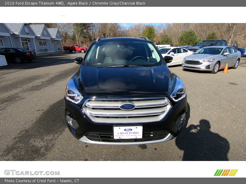 Agate Black / Chromite Gray/Charcoal Black 2019 Ford Escape Titanium 4WD
