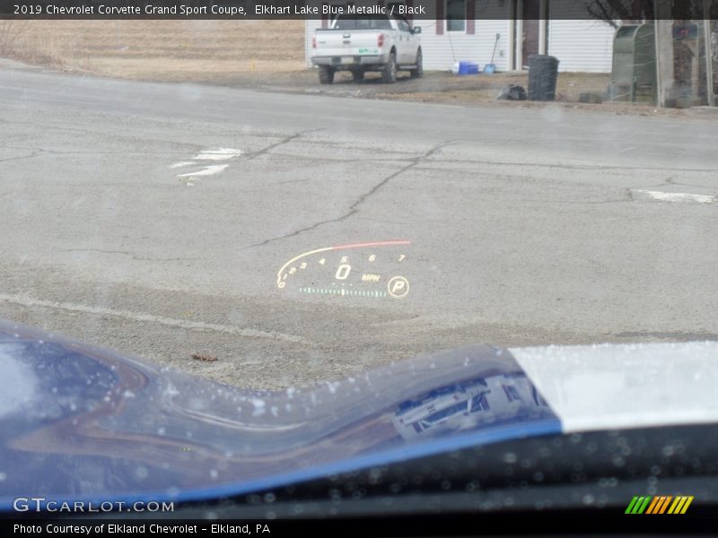 Elkhart Lake Blue Metallic / Black 2019 Chevrolet Corvette Grand Sport Coupe