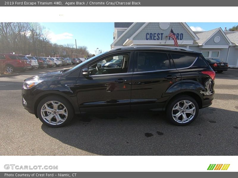 Agate Black / Chromite Gray/Charcoal Black 2019 Ford Escape Titanium 4WD