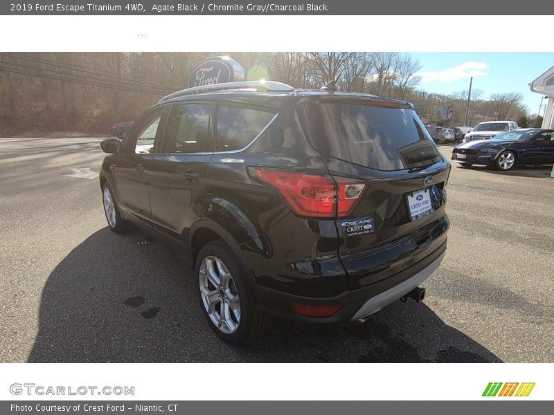 Agate Black / Chromite Gray/Charcoal Black 2019 Ford Escape Titanium 4WD