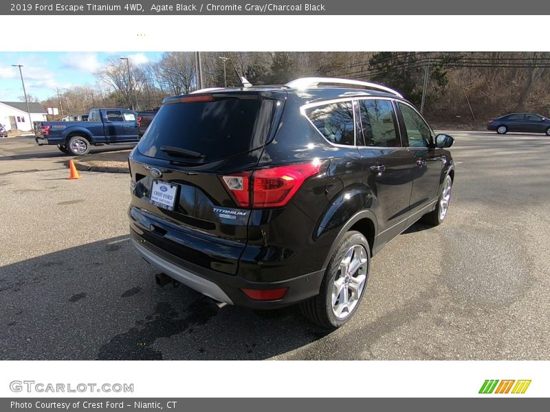 Agate Black / Chromite Gray/Charcoal Black 2019 Ford Escape Titanium 4WD