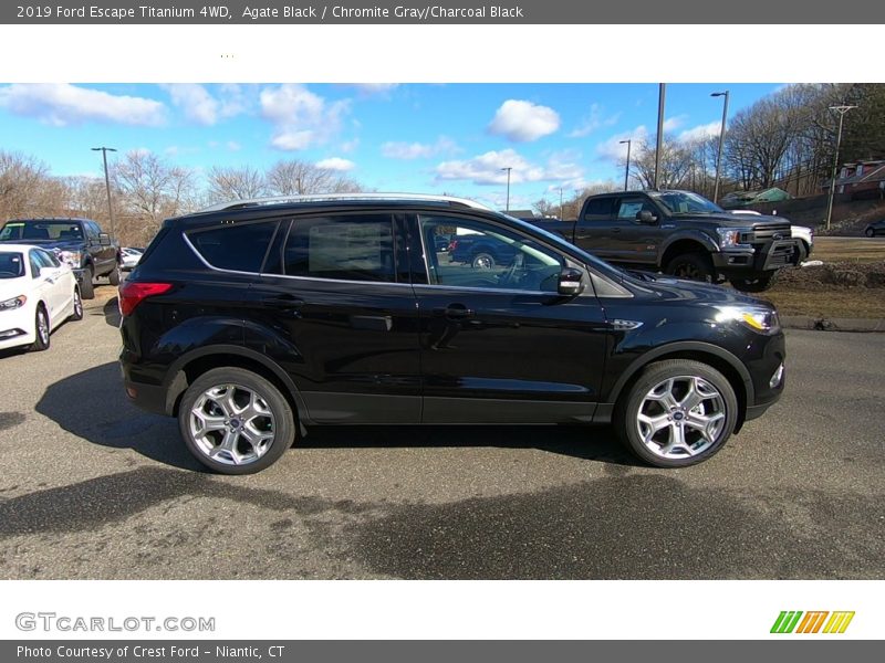 Agate Black / Chromite Gray/Charcoal Black 2019 Ford Escape Titanium 4WD