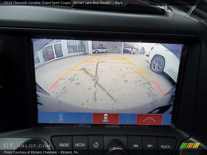 Elkhart Lake Blue Metallic / Black 2019 Chevrolet Corvette Grand Sport Coupe