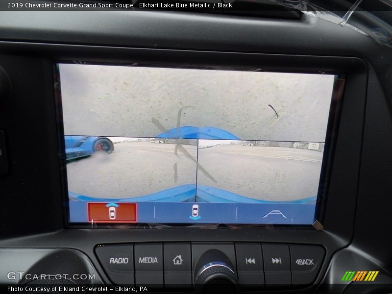 Elkhart Lake Blue Metallic / Black 2019 Chevrolet Corvette Grand Sport Coupe