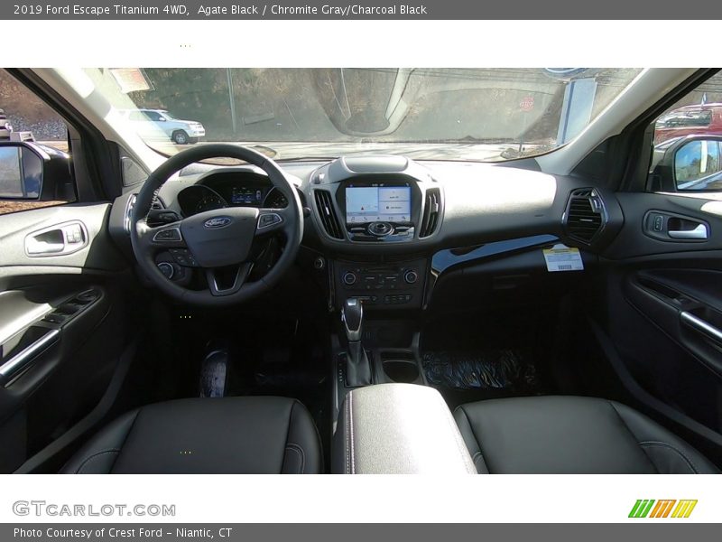 Agate Black / Chromite Gray/Charcoal Black 2019 Ford Escape Titanium 4WD