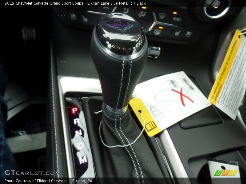 Elkhart Lake Blue Metallic / Black 2019 Chevrolet Corvette Grand Sport Coupe