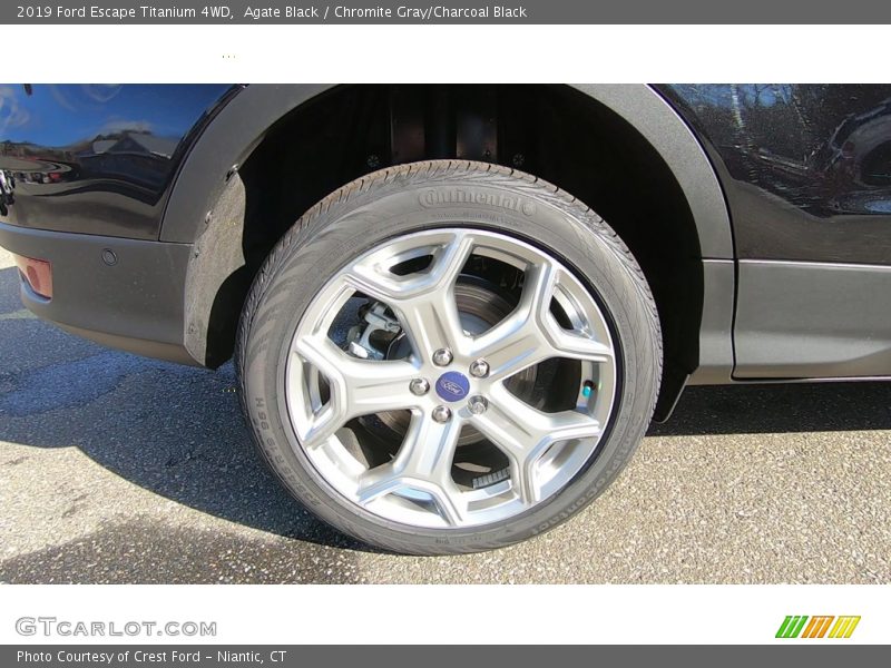 Agate Black / Chromite Gray/Charcoal Black 2019 Ford Escape Titanium 4WD